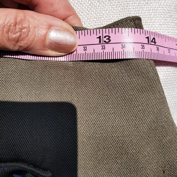 Augustus vtg wrap skirt pocket army green - Picture 4 of 8